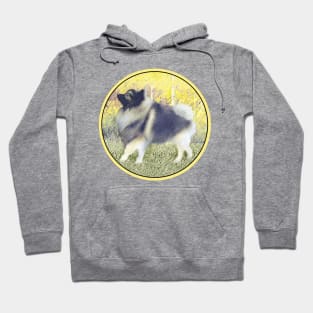 Keeshond in Aspen Hoodie